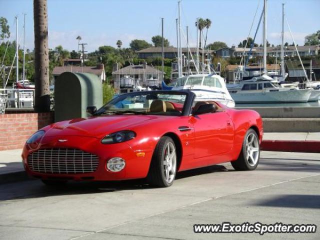 Aston Martin DB AR 1 spotted in Newport Beach, California