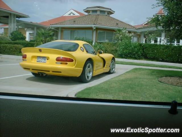 Dodge Viper spotted in Frisco, Texas