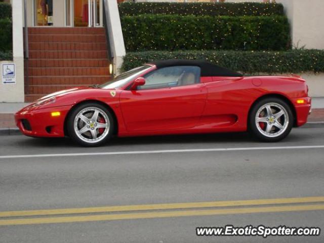 Ferrari 360 Modena spotted in Naples, Florida