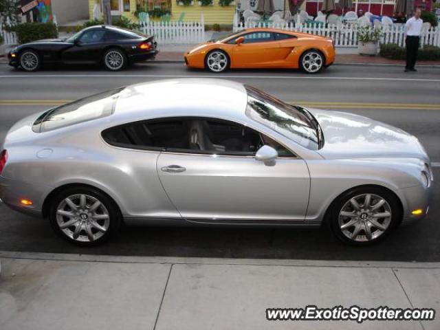 Bentley Continental spotted in Naples, Florida