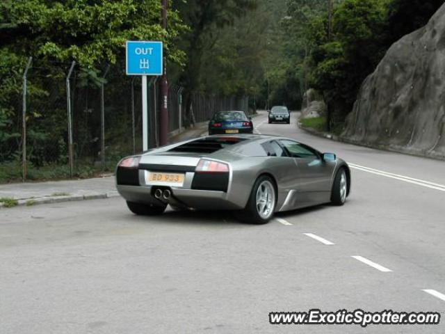 Lamborghini Murcielago spotted in Hong Kong, China