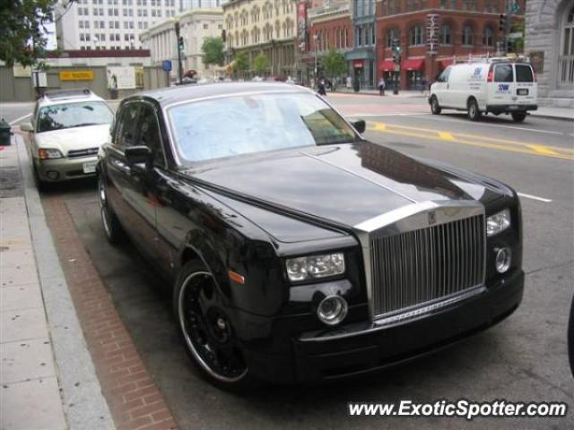 Rolls Royce Phantom spotted in Washington DC, Virginia