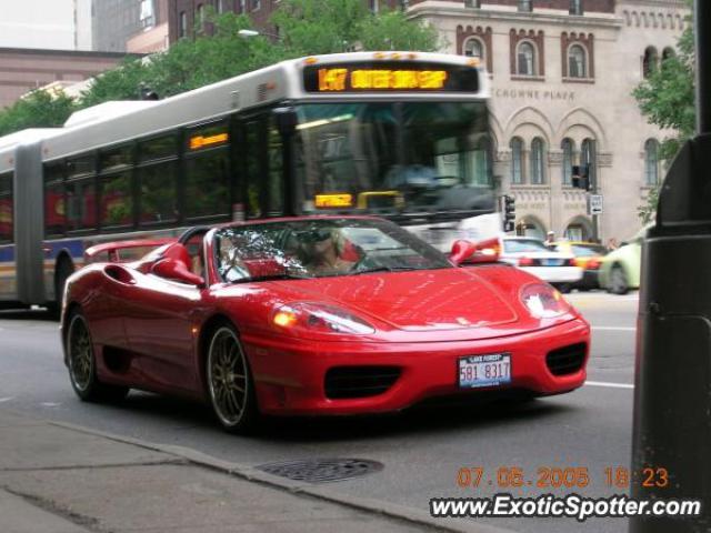 Ferrari 360 Modena spotted in Chicago, Illinois