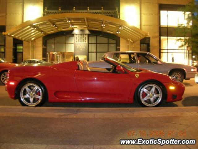 Ferrari 360 Modena spotted in Chicago, Illinois