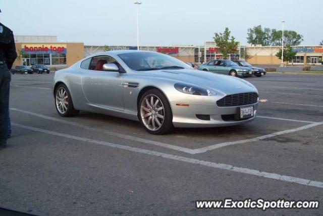 Aston Martin DB9 spotted in Mississauga, Canada