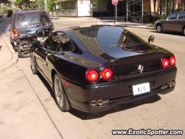 Ferrari 575M spotted in Chicago, Illinois