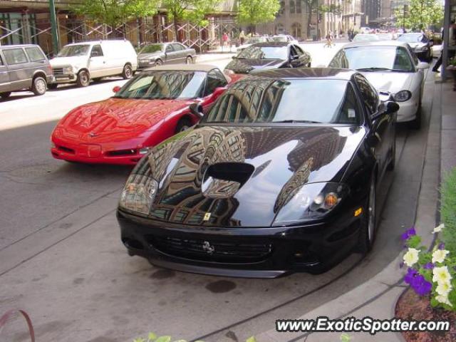 Ferrari 575M spotted in Chicago, Illinois