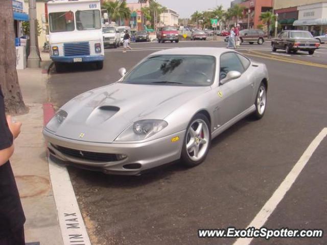Ferrari 550 spotted in La Holla, California