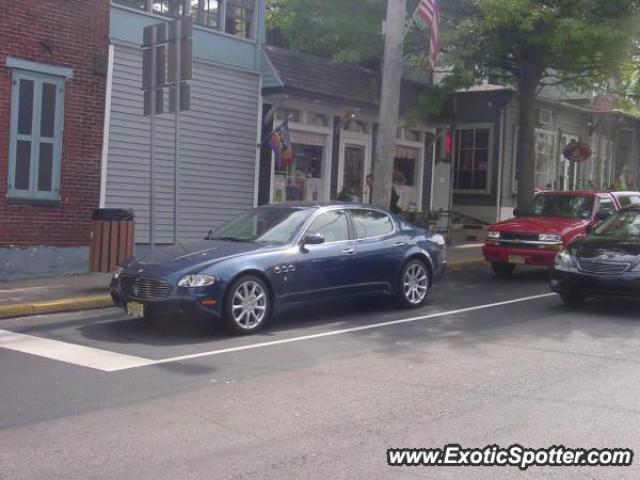 Maserati Quattroporte spotted in New Hope, Pennsylvania