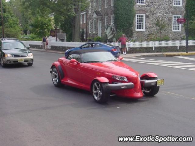 Plymouth Prowler spotted in New Hope, Pennsylvania