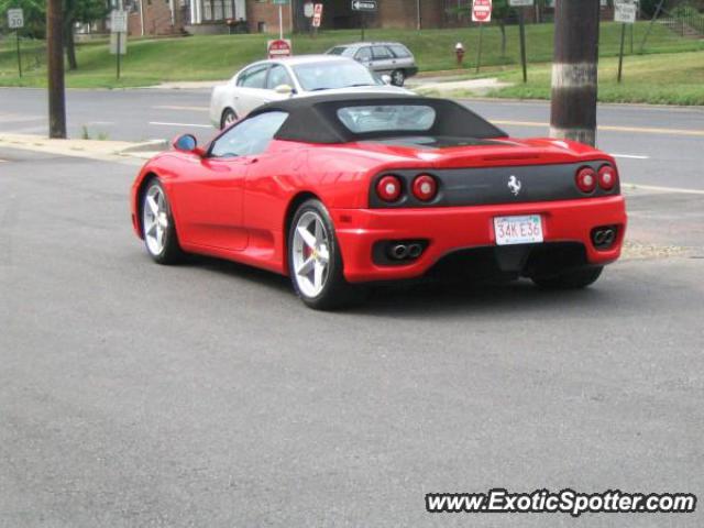 Ferrari 360 Modena spotted in Paterson, New Jersey