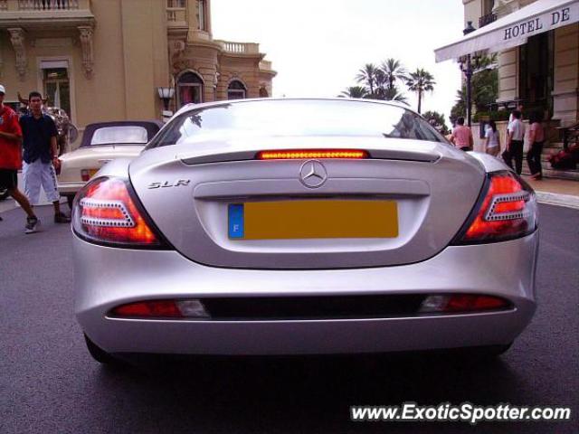 Mercedes SLR spotted in Monaco, Monaco