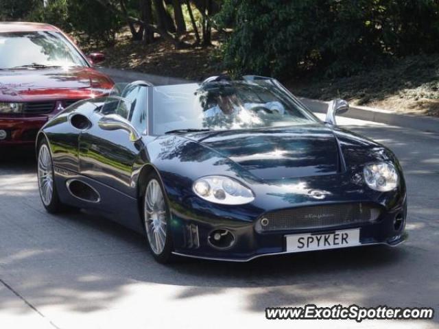 Spyker C8 spotted in Burlingame, California