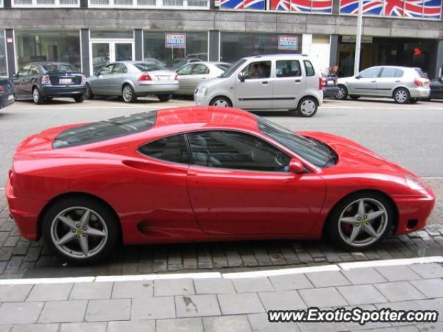 Ferrari 360 Modena spotted in Oostende, Belgium