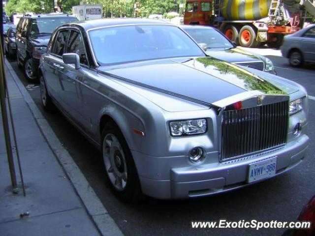 Rolls Royce Phantom spotted in New York, New York