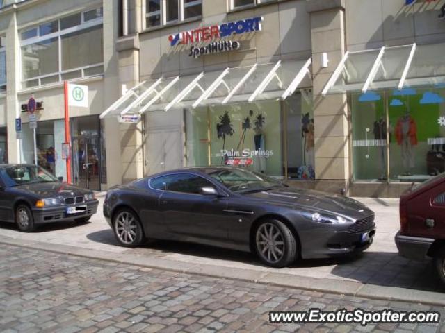 Aston Martin DB9 spotted in Hamburg, Germany