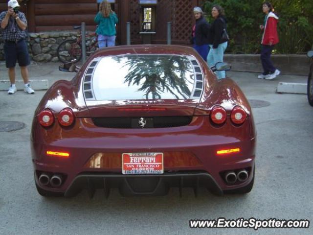 Ferrari F430 spotted in Big Sur, California