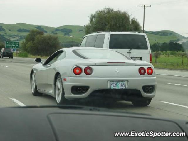 Ferrari 360 Modena spotted in Fremont, California