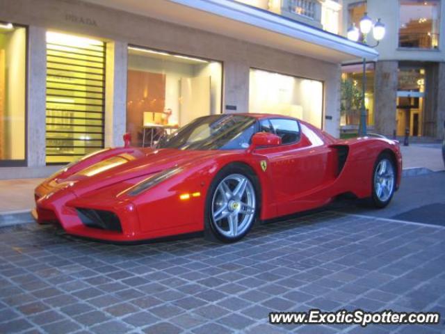 Ferrari Enzo spotted in Monaco, Monaco