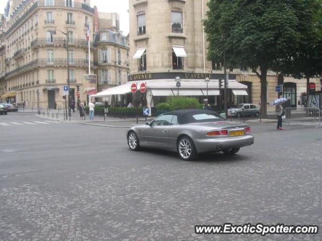 Aston Martin DB7 spotted in Paris, France