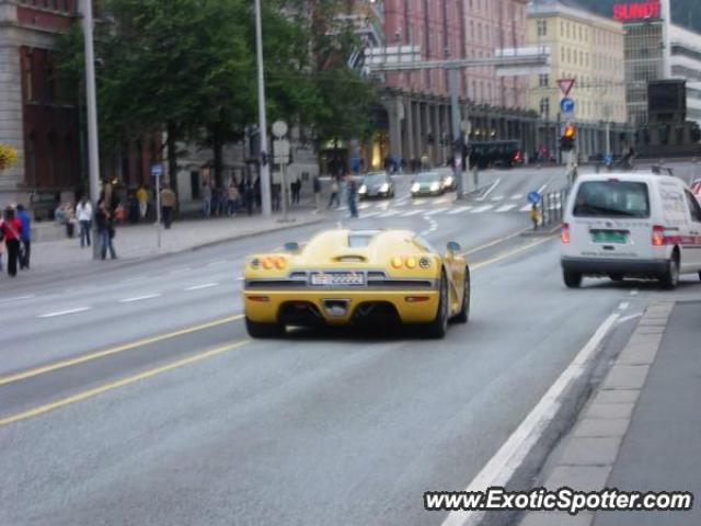 Koenigsegg CCR spotted in Bergen, Norway