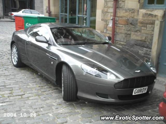 Aston Martin DB9 spotted in Edinburgh, United Kingdom