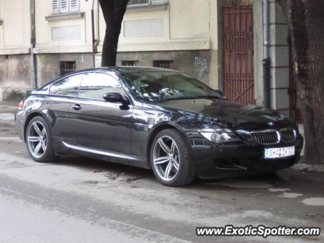 BMW M6 spotted in Rousse, Bulgaria