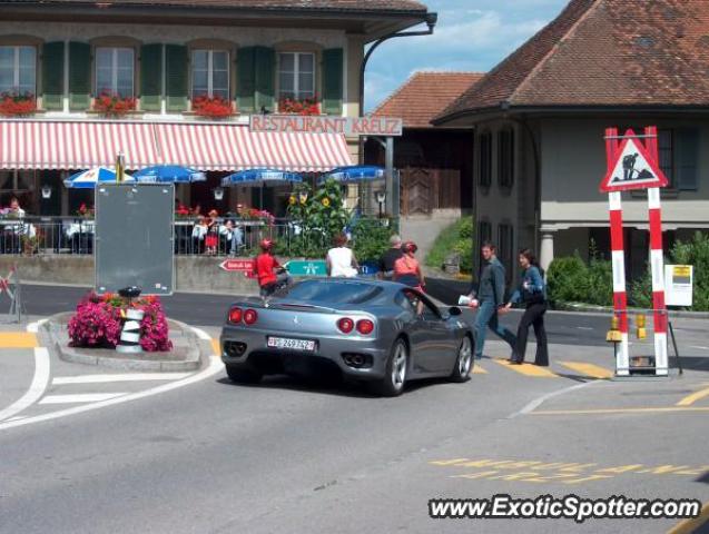 Ferrari 360 Modena spotted in Aarberg, Switzerland