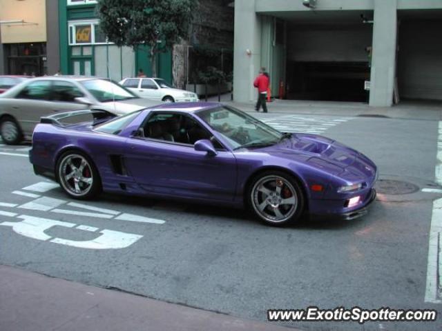 Acura NSX spotted in San Francisco, California