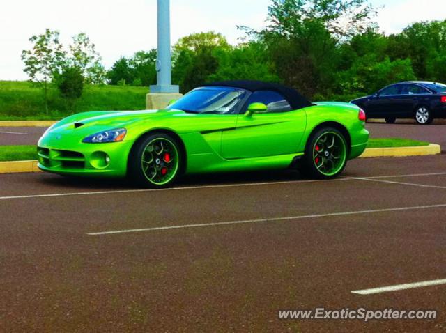 Dodge Viper spotted in Limerick, Pennsylvania