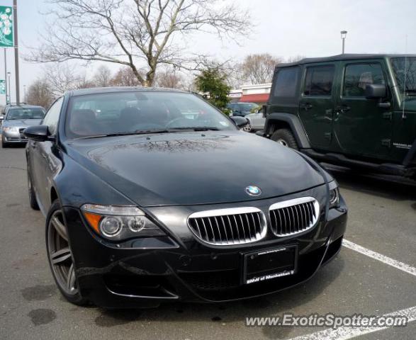BMW M6 spotted in White Plains, New York