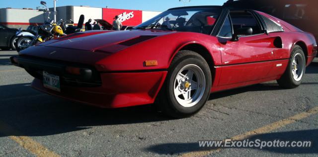 Ferrari 308 spotted in Winnipeg, Manitoba, Canada