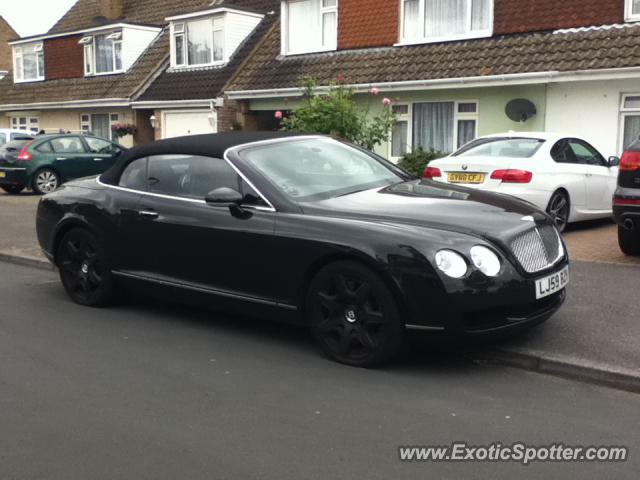 Bentley Continental spotted in Slough, United Kingdom