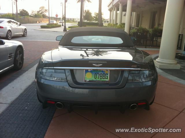 Aston Martin DBS spotted in Jacksonville, Florida