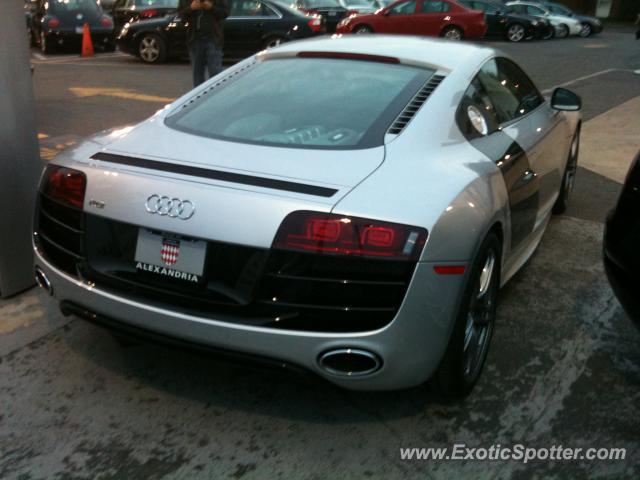 Audi R8 spotted in Alexandria, Virginia