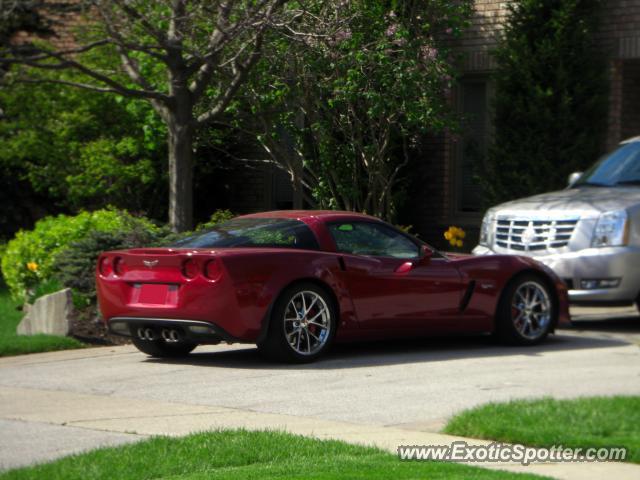 Chevrolet Corvette Z06 spotted in Oakville, Canada