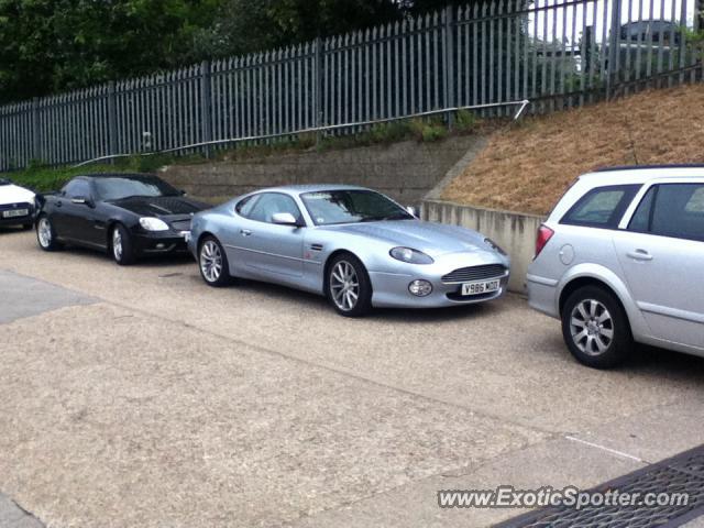 Aston Martin DB7 spotted in Slough, United Kingdom