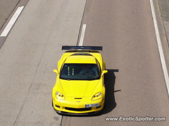 Chevrolet Corvette Z06 spotted in Motoway, Germany