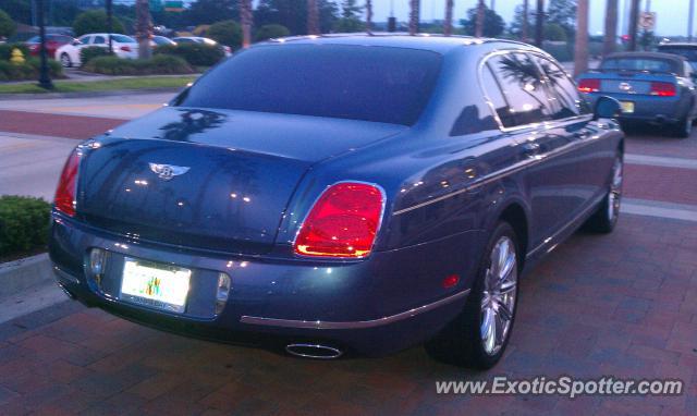 Bentley Continental spotted in Jacksonville, Florida