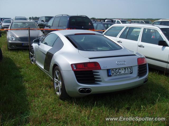 Audi R8 spotted in Palanga, Lithuania