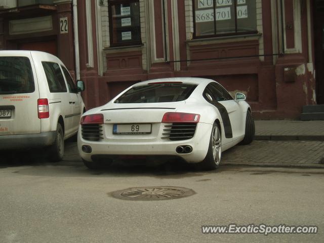 Audi R8 spotted in Kaunas, Lithuania