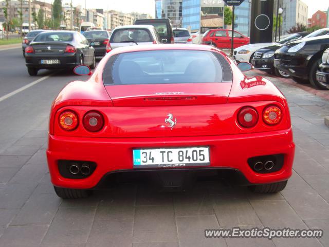 Ferrari 360 Modena spotted in Ankara, Turkey