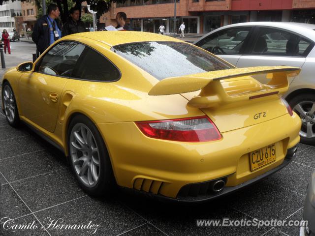 Porsche 911 GT2 spotted in Bogota , Colombia, Colombia