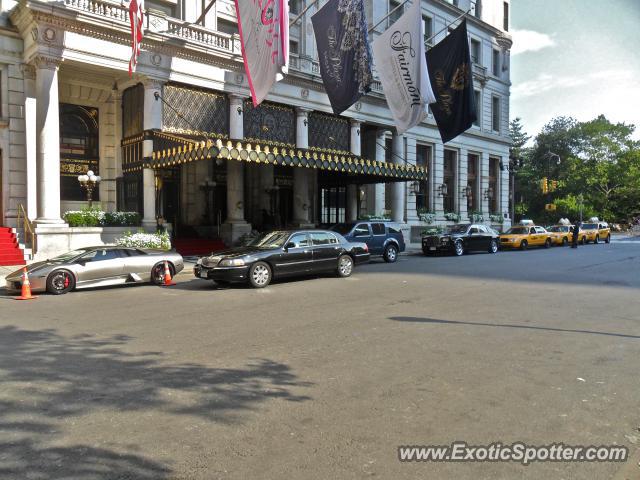 Lamborghini Murcielago spotted in Manhattan, United States