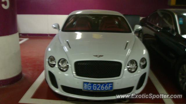 Bentley Continental spotted in SHANGHAI, China