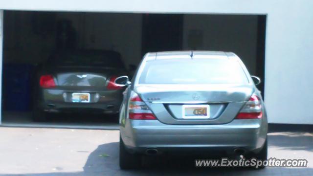 Bentley Continental spotted in Chestnut Hill, Massachusetts