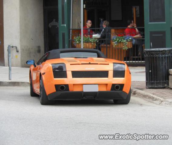 Lamborghini Gallardo spotted in Guelph, Canada