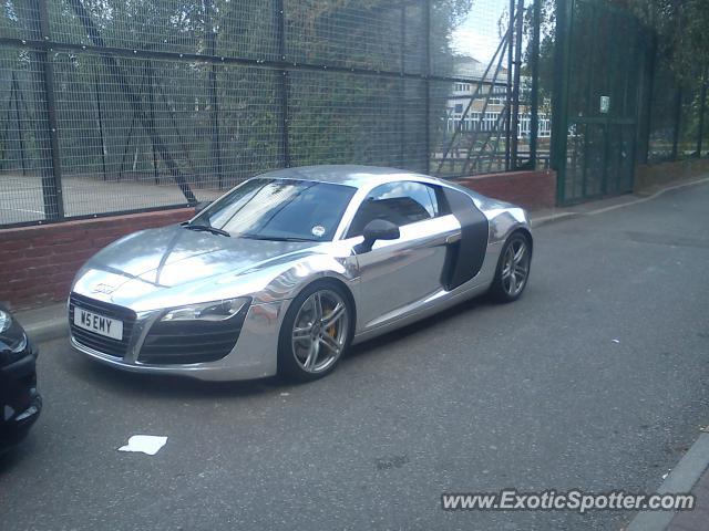 Audi R8 spotted in London, United Kingdom