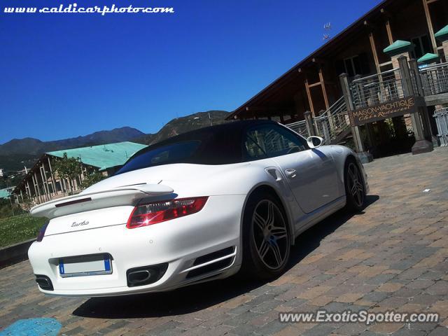 Porsche 911 Turbo spotted in Varazze, Italy
