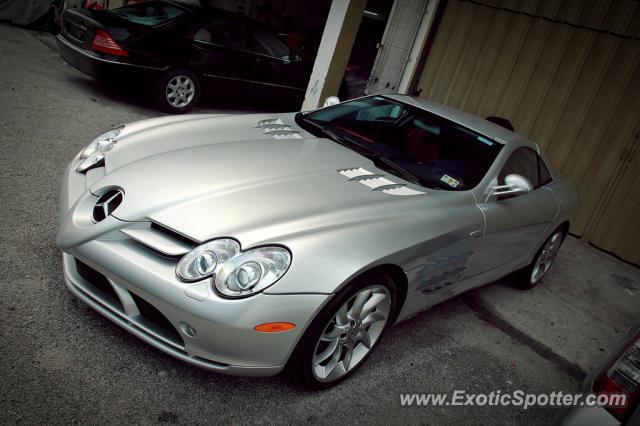Mercedes SLR spotted in Glenmarie, Malaysia